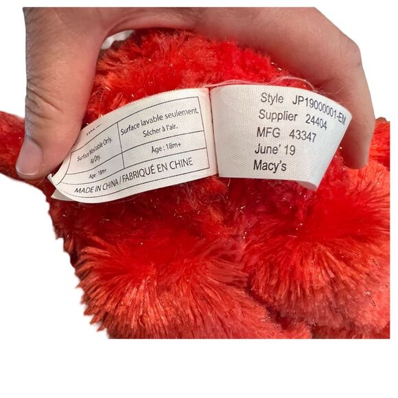 EUC 13” Isaac Mizrahi x Sesame Street Elmo Plush – Macy’s Exclusive - Picture 8 of 8